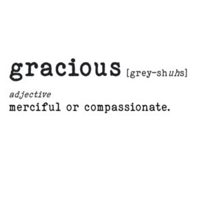 GRACIOUS - Infant Wee Tee Design