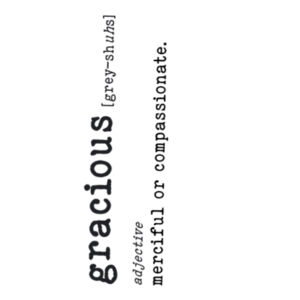 GRACIOUS - Mug Design