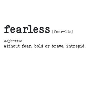 FEARLESS - Unisex Hoodie Design