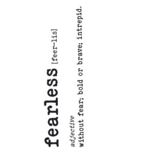 FEARLESS - Mug Design