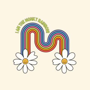 Wonky Rainbow - Tote Bag Design