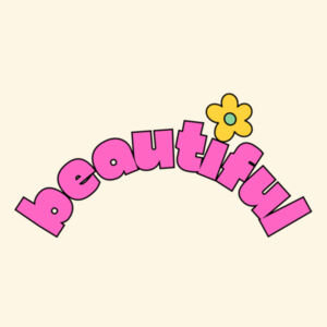 BEAUTIFUL - Tote Bag Design