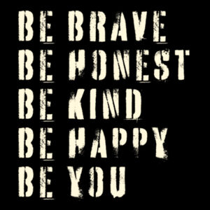 BE BRAVE - Kids T-Shirt Design