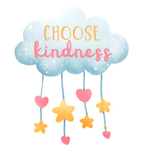 CHOOSE KINDNESS - Stainless Drink Bottle with Straw Design