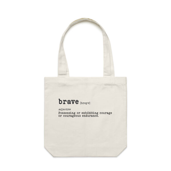 BRAVE - Tote Bag Thumbnail