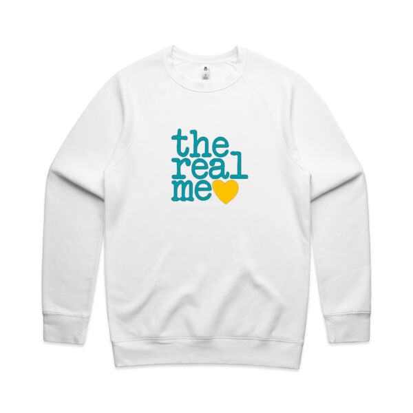 THE REAL ME - Unisex Crewneck Sweatshirt Thumbnail