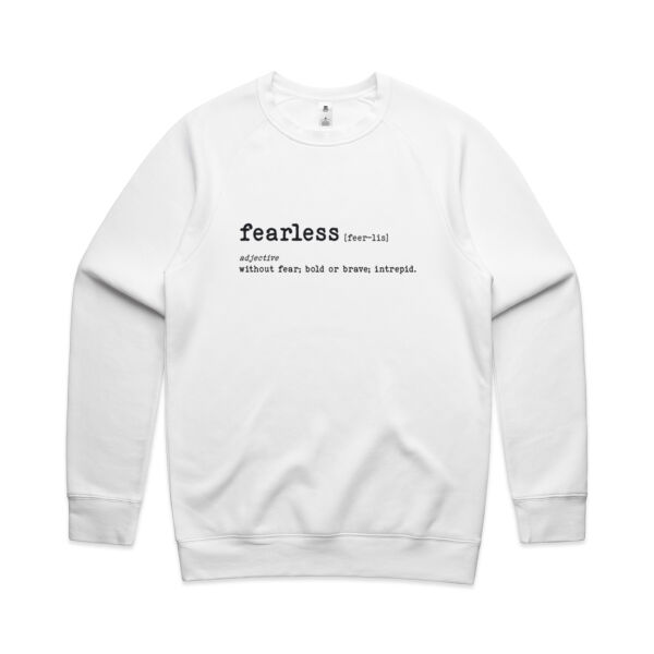 FEARLESS - Unisex Crewneck Sweatshirt Thumbnail