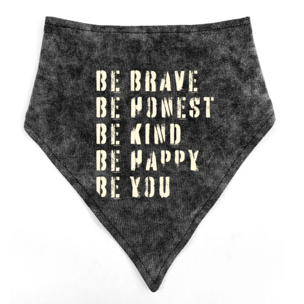 BE BRAVE - Stonewash Bandana Thumbnail