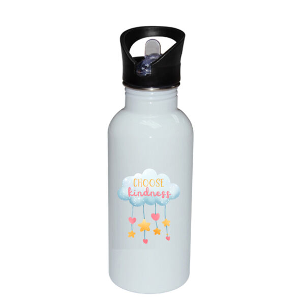 CHOOSE KINDNESS - Stainless Drink Bottle with Straw Thumbnail